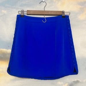 Royal Blue Zara Mini Skirt
